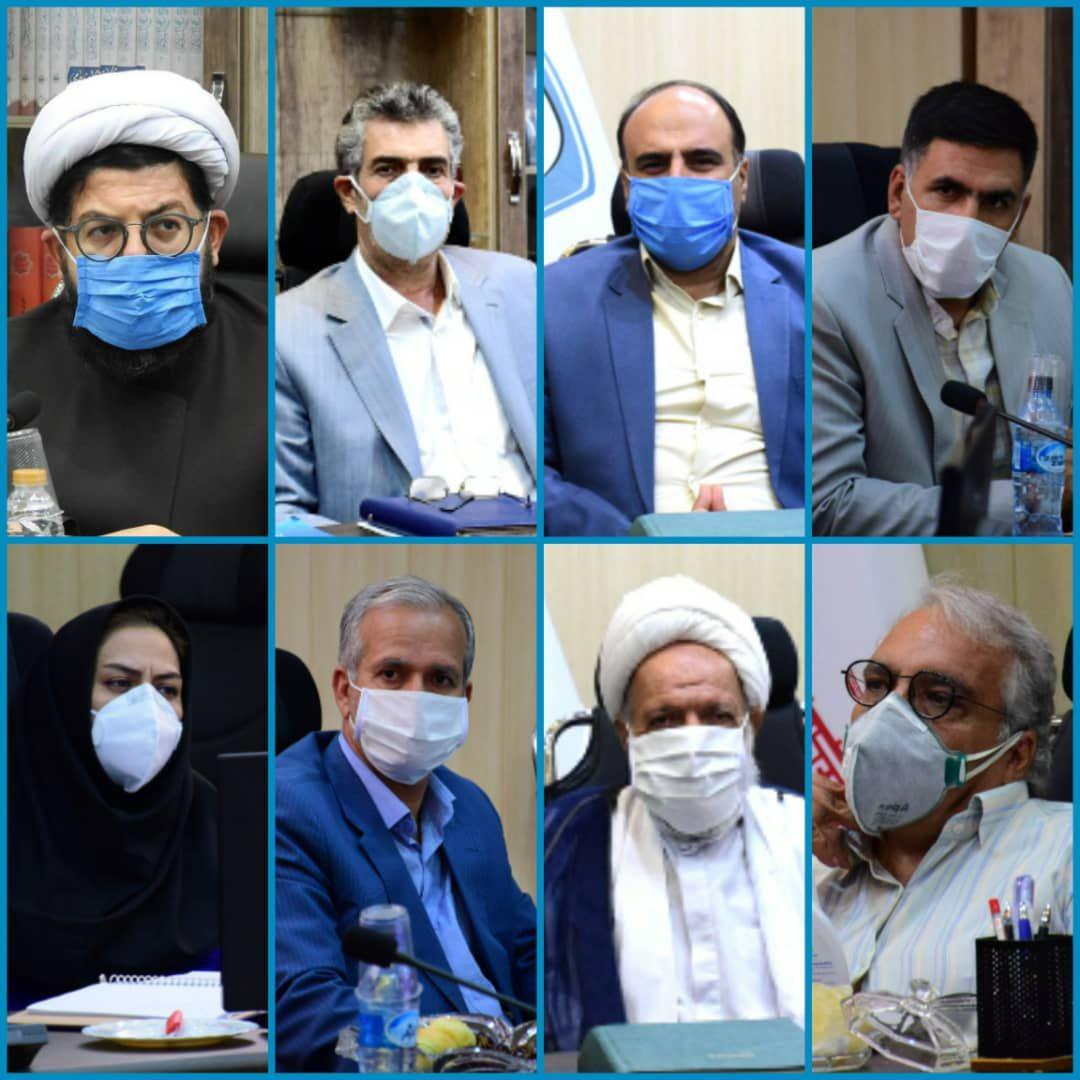اعضای شورا و شهردار رفسنجان به پویش #من_ماسک_میزنم پیوستند