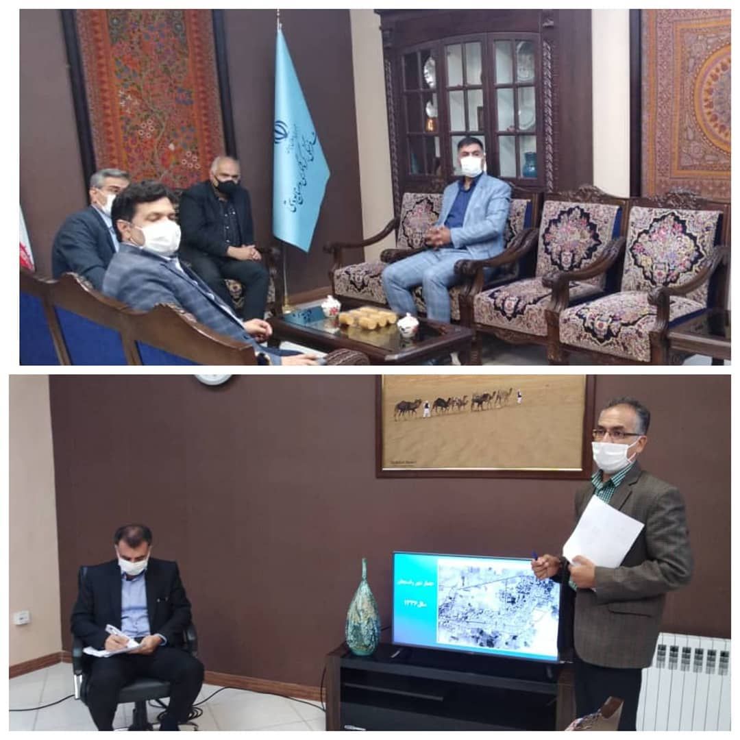 بازنگری طرح بافت تاریخی رفسنجان با حضور مدیرکل میراث فرهنگی استان