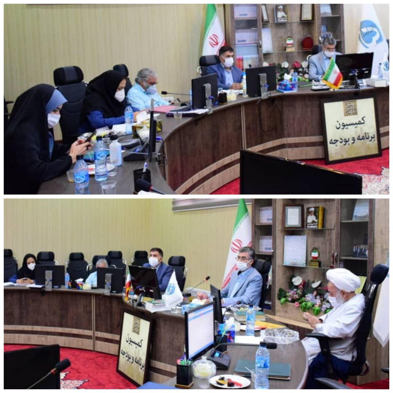بررسی گزارش تفریغ بودجه شهرداری رفسنجان در شورای اسلامی شهر