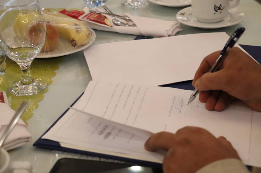 امضای تفاهم نامه همکاری فی مابین موسسه شهرزاد رفسنجان و انجمن تخصصی کودک و رسانه