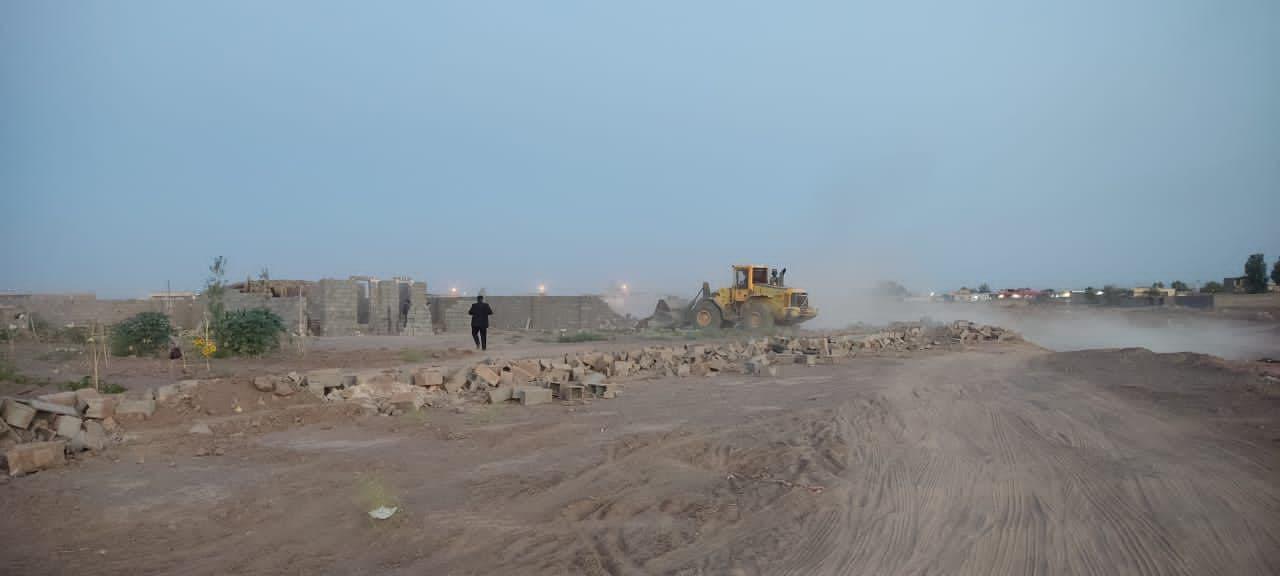۳۰ هزار مترمربع از اراضی ملی روستای همت آباد علیاء شهرستان رفسنجان رفع تصرف شد