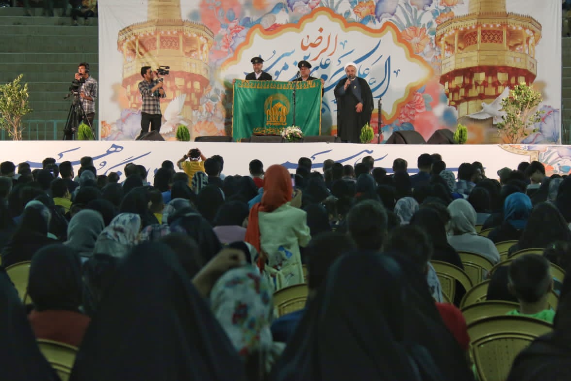گردهمایی رفسنجانی ها در جشن میلاد امام هشتم