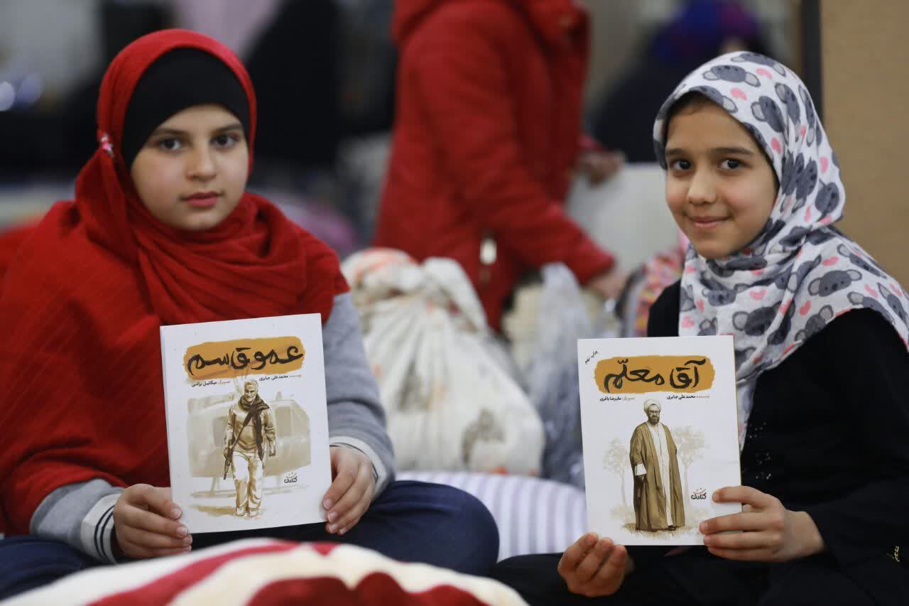 اعتکاف زیبا | تصاویری از حضور نوجوانان رفسنجان در مراسم اعتکاف