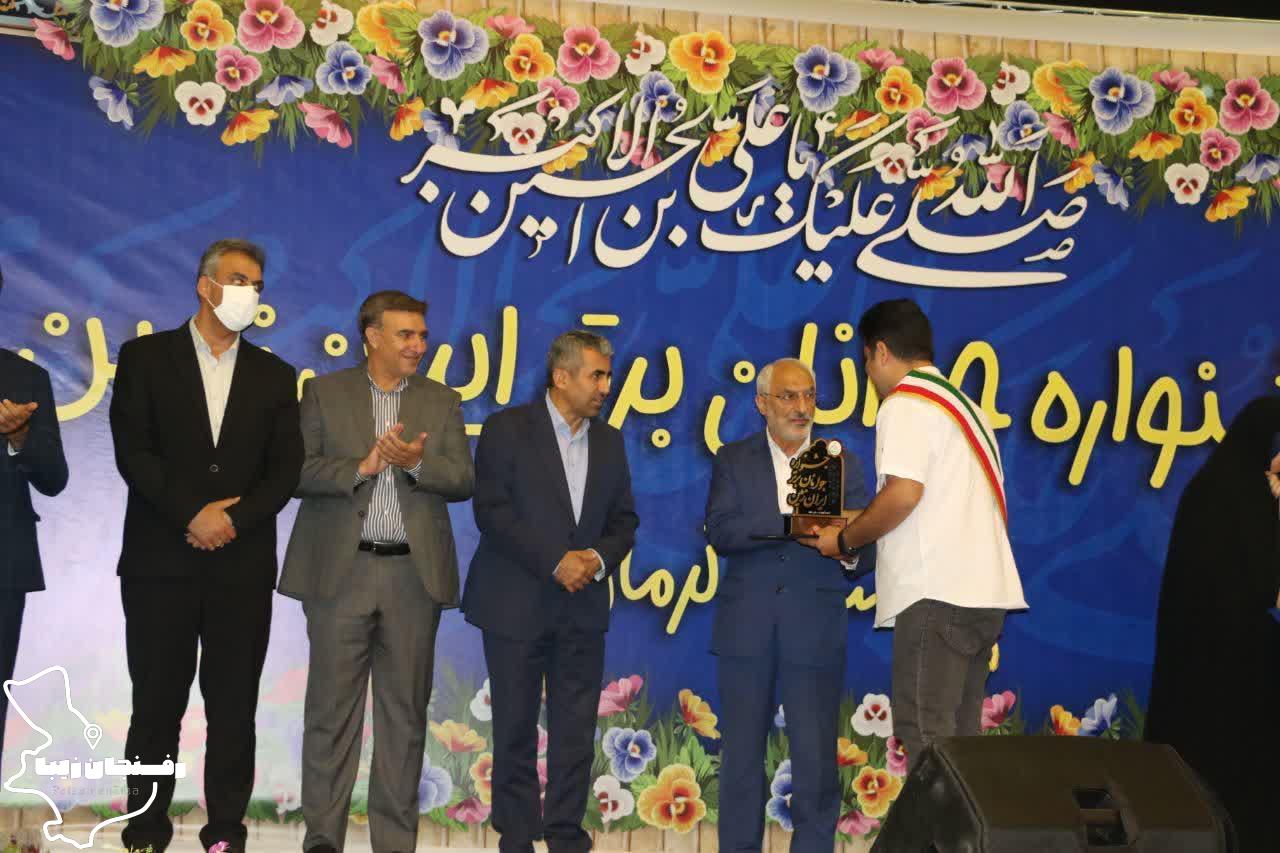 امیر پذیرفته فیلمساز رفسنجانی منتخب جشنواره جوانان برتر ایران زمین شد