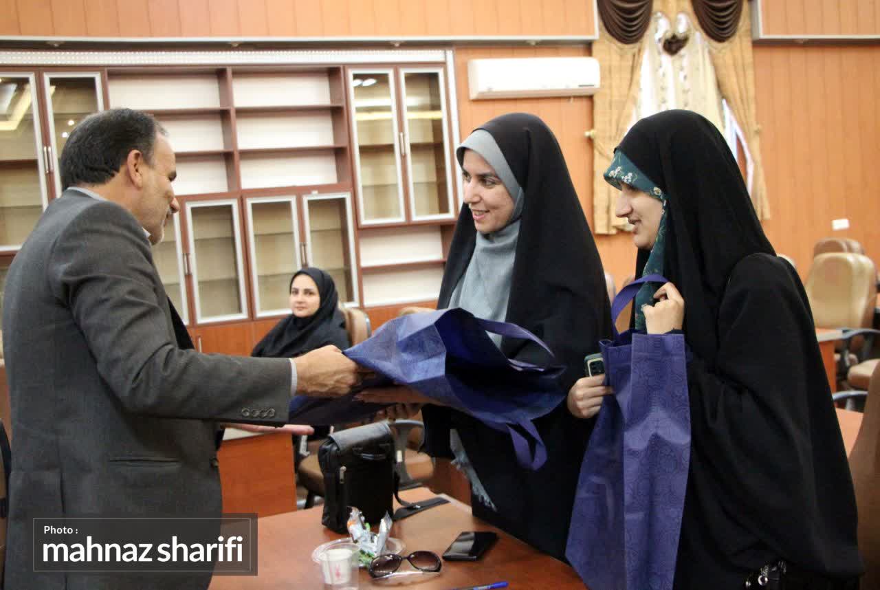 تجلیل از خبرنگاران در نشست خبری فرمانداری رفسنجان